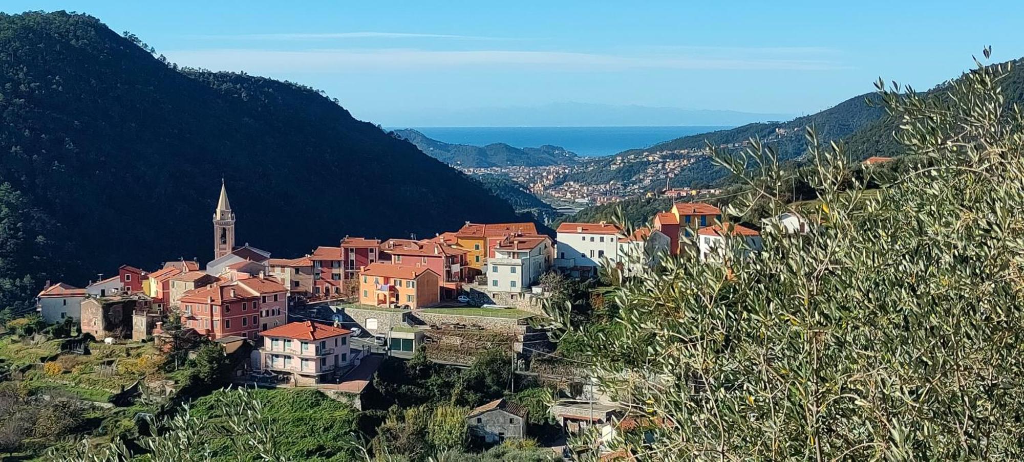 Camera Tra Le Cinque Terre, Camogli E Portofino. Vista Valle E Scorcio Mare All'Orizzonte Castiglione Chiavarese エクステリア 写真